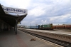 UZ ChME3-2628 waits to depart Chernivtsi with 961 1835 Chernivtsi - Storozhynets; which is a mixed train on this occasion