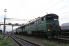 2TE116-791b/a wait departure from Hrebinka with 062Sh 1110 Mykolaiv Pas - Moskva Kievskaya, having replaced 2TE10UT-0068a/b