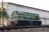 DSVN D9E-215 on shed at Thanh Hoa