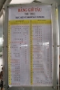 Timetables at Saigon - June 2011