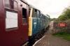 31162 at Redmire after arrival with the 1140 Leeming Bar - Redmire