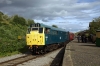 31162 waits to departBedale with the 1720 Leeming Bar - Redmire
