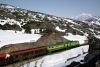 WP&YR - Refurbished GE's 98. 90 arrive at White Pass with 33 0826 Skagway - White Pass