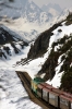 WP&YR - Refurbished GE's 91, 99 depart White Pass with 32 1003 White Pass - Skagway