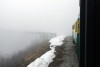 WP&YR - GE #96 heads train 1 - 0745 Skagway - Carcross, at Gulch