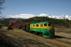 WP&YR - GE #96 heads train 1 - 0745 Skagway - Carcross, at Bennett