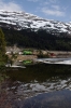 WP&YR - Bombardier #114 stabled at Fraser with its works train