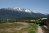 WP&YR - Alco tripple set 101, 104, 106 at Skagway Railroad Dock with the set for 47 1308 Skagway - White Pass