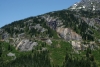 WP&YR - GE/MLW combination 100, 110, 95 head train 24 1445 Fraser - Skagway out of Tunnel Mountain