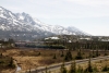 WP&YR - Fraser Loop - Alco 101, 104, MLW 108 head train 41 1238 Skagway - Fraser Loop round the loop