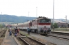 ZSSK 754070 arrives into Krivan with R810 0523 Kosice OS - Bratislava HS