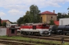 ZSSK 757019 on shed at Prievidza